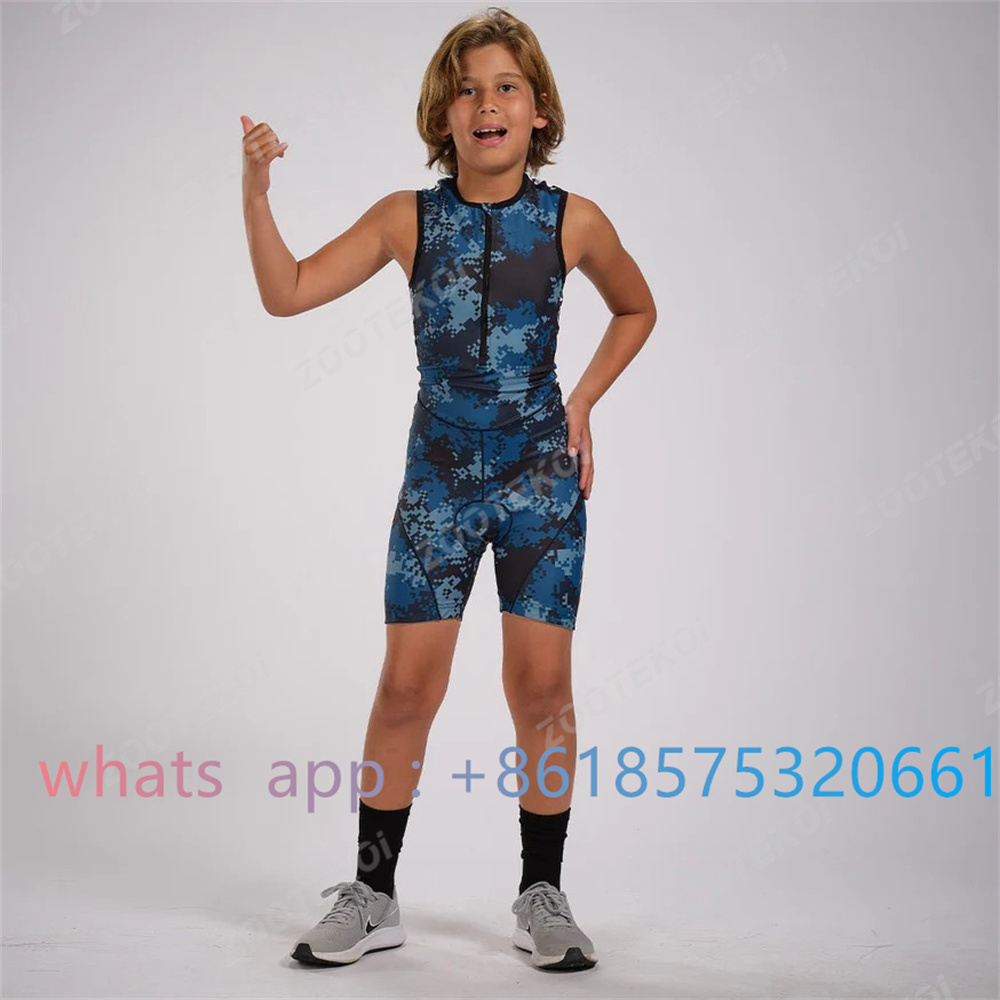 Cycling Protective Gear Kids - Zootekoi بنين بنات العالمي الترياتلون أكمام
