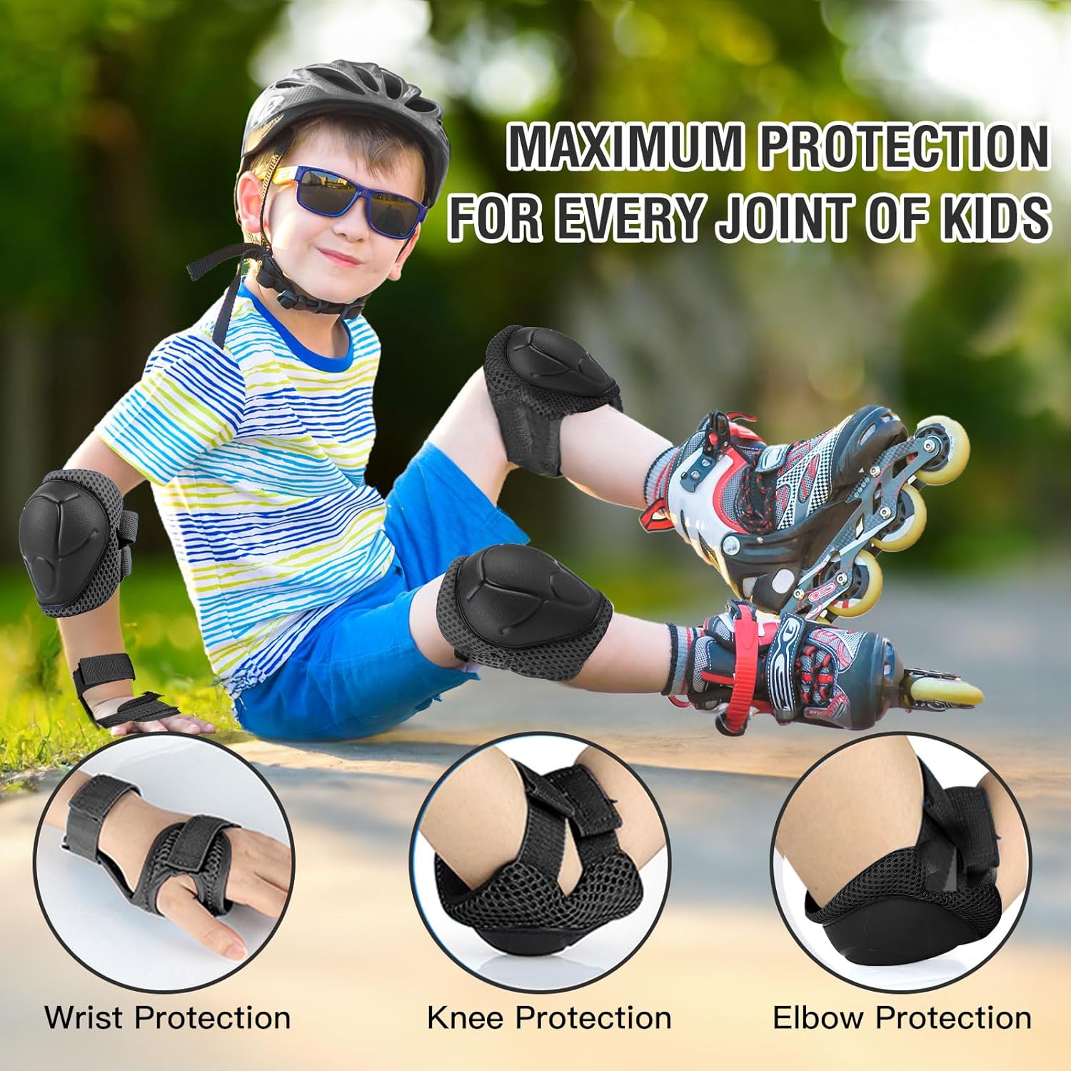 مجموعة معدات حماية للأطفال مكو - مراجعة Cycling Gear For Kids وسعره