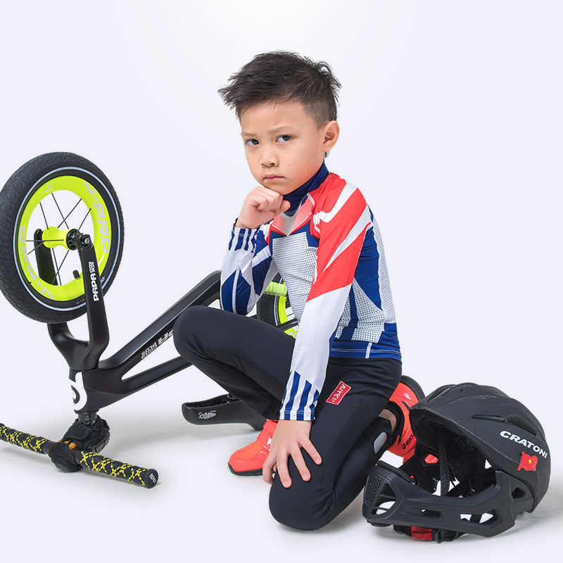 2021 طقم جيرسي لركوب الدراجات  - مراجعة Cycling Protective Gear Kids وسعره