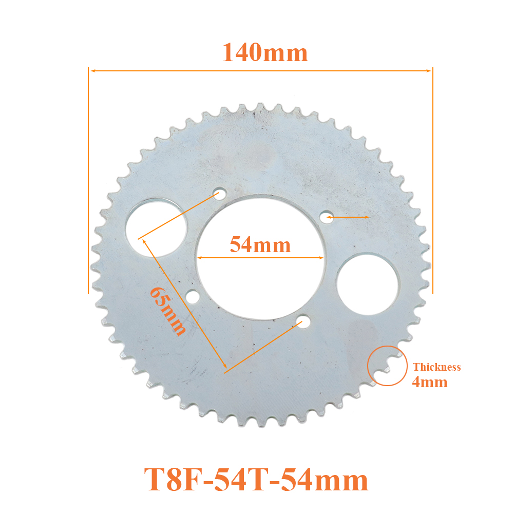 T8F 54T صفيحة سلسلة 54 مم 54 س - مراجعة Cycling Gear Rack وسعره