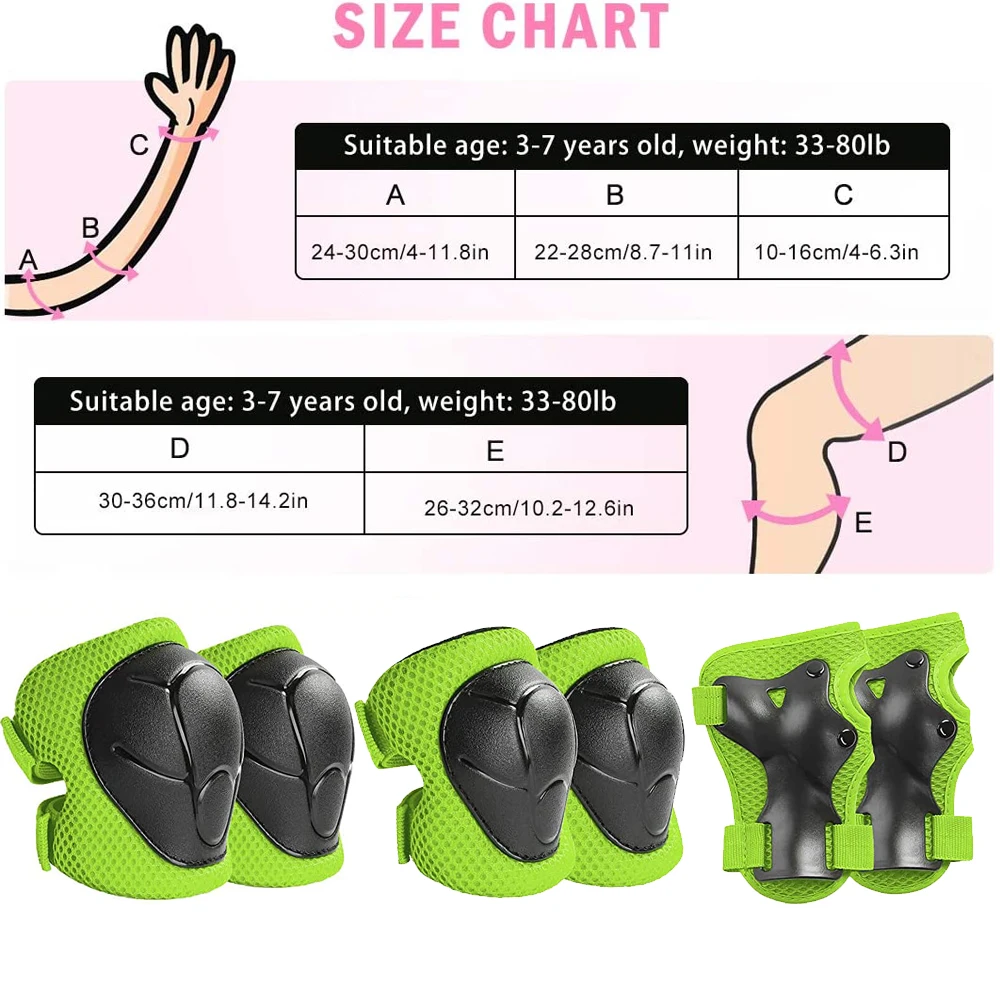 وسادات الركبة للأطفال ووسادات  - مراجعة Cycling Protective Gear Kids وسعره