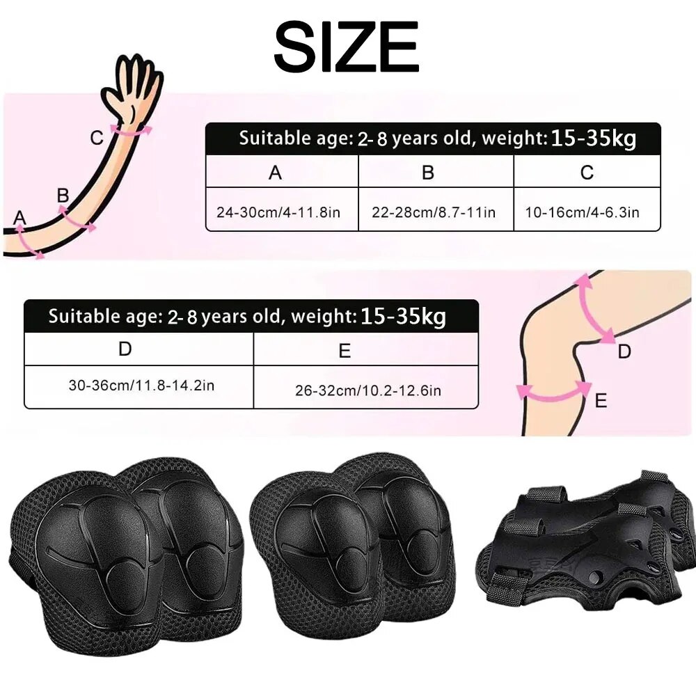 معدات حماية للأطفال وسادات الر - مراجعة Cycling Protective Gear Kids وسعره