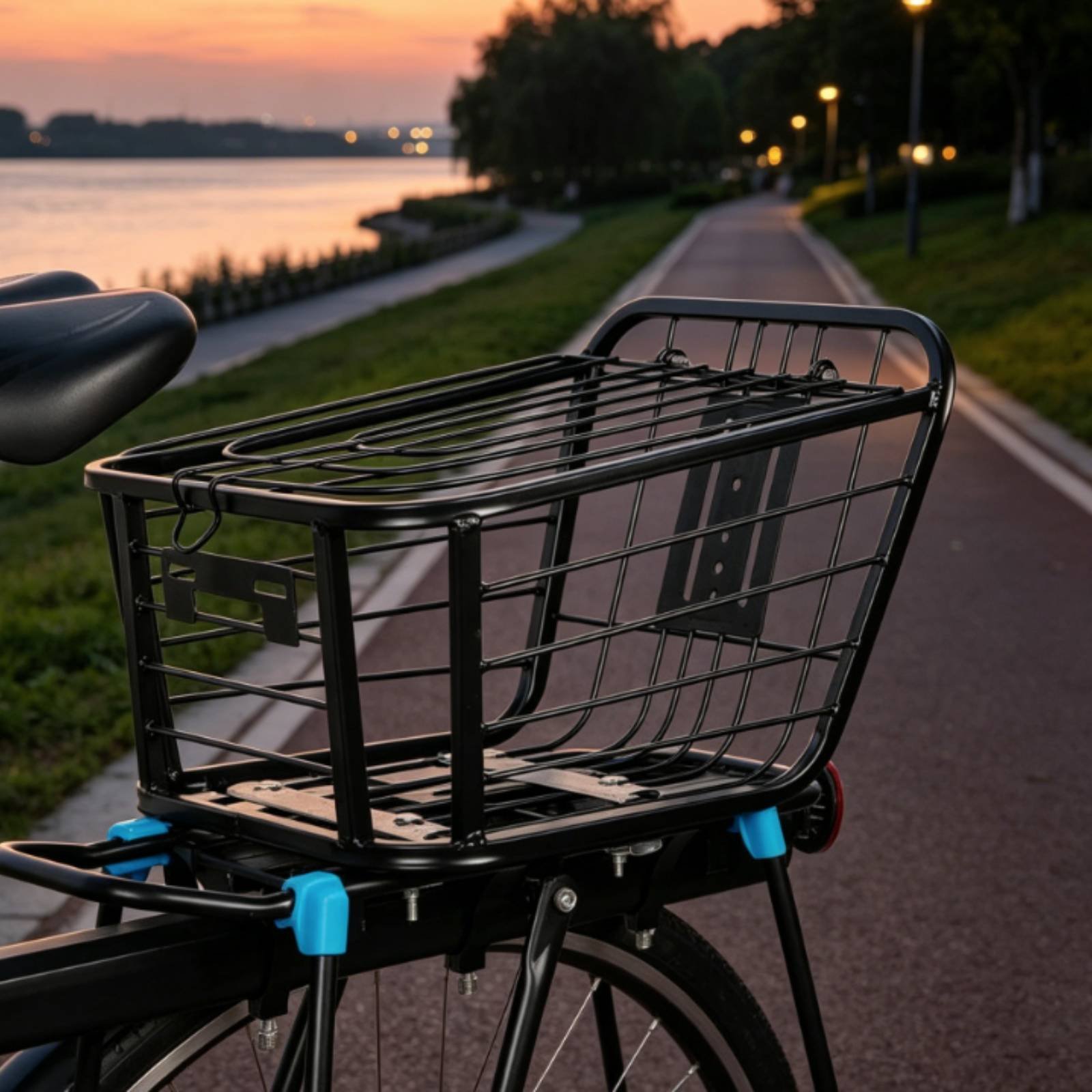 سلة خلفية قابلة للطي للدراجات  - مراجعة Cycling Gear Rack وسعره