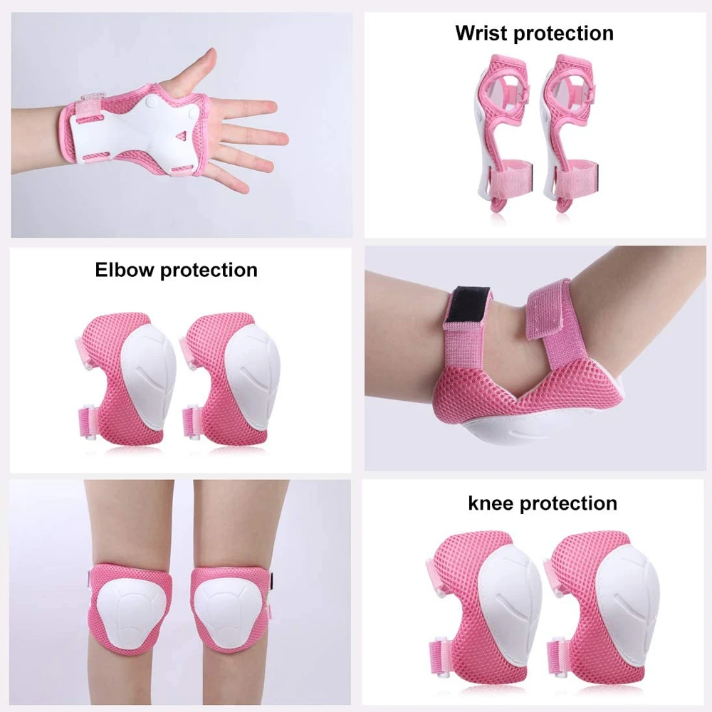 GOMOREON 6 قطع/مجموعة وسادات ر - مراجعة Cycling Gear For Kids وسعره