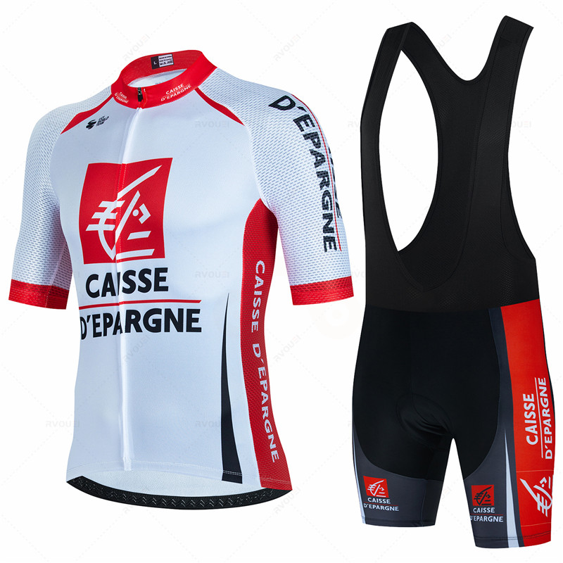 Caisse D'Épargne طقم جيرسي لرك - مراجعة Cycling Gear Outfit وسعره