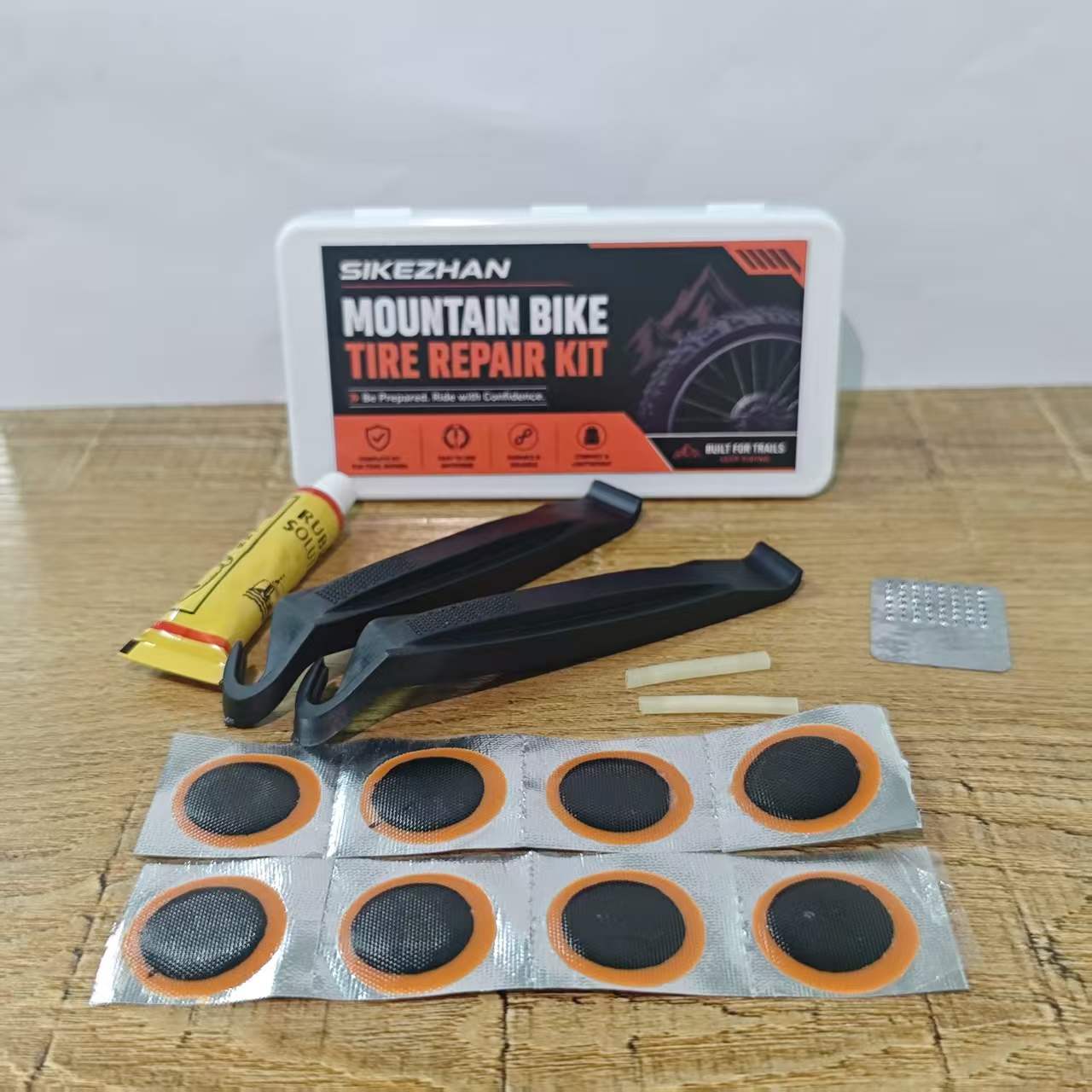 طقم رقع مطاطية متينة للإطارات، - مراجعة Road Bike Tire وسعره