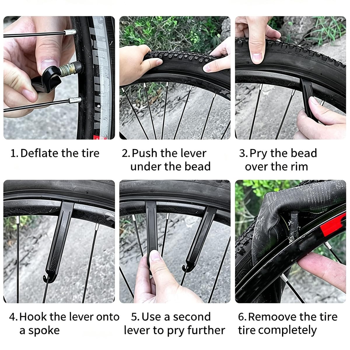 طقم رقع مطاطية متينة للإطارات، - مراجعة Road Bike Tire وسعره