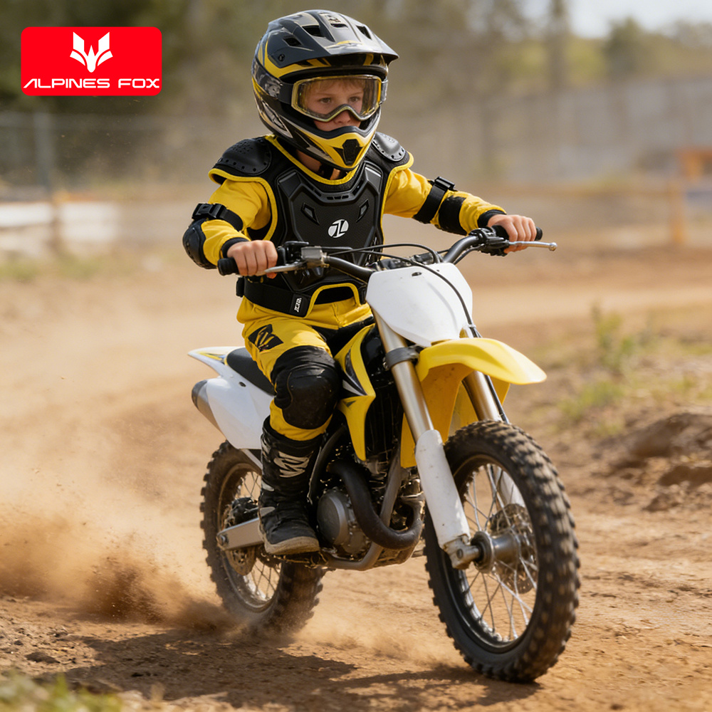 سترة واقية للأطفال لركوب الدرا - مراجعة Cycling Gear For Kids وسعره